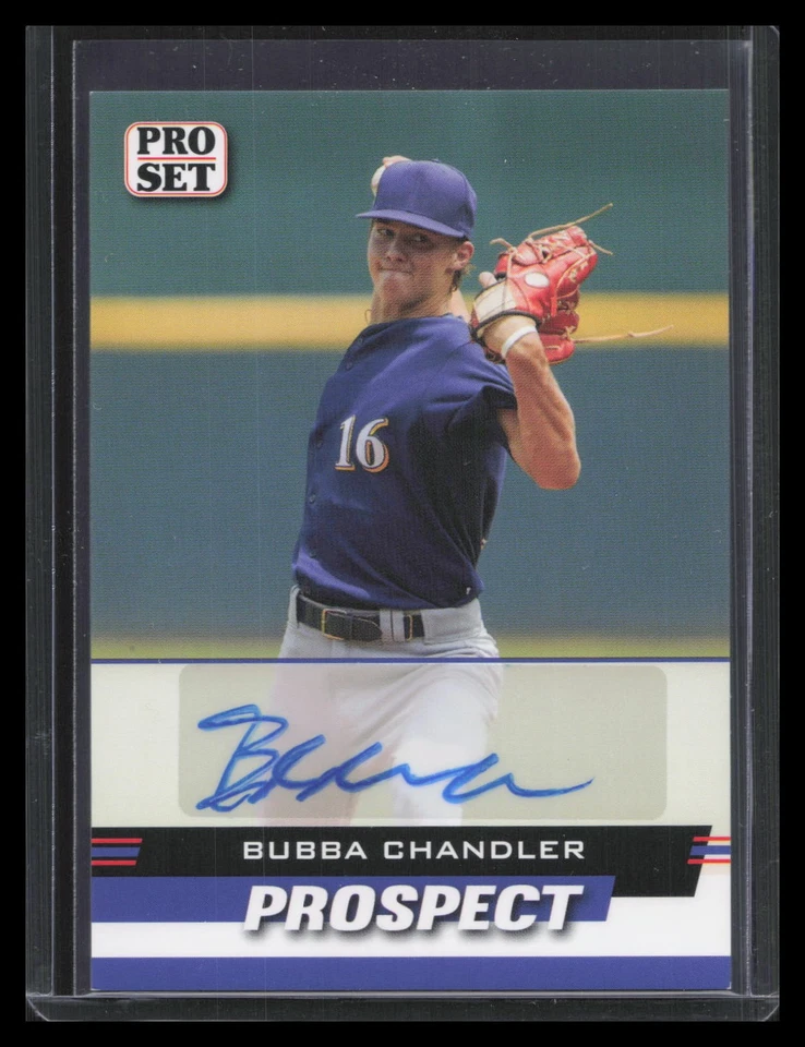 2022 Pro Set Sports #PSP-BC1 Bubba Chandler Prospect Autographs - Image 1 of 2