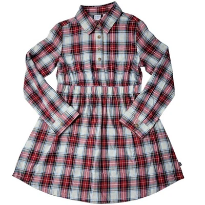 Gap Kids Girls Casual Easy Care Knee Length Long Sleeve Dress - Image 1 of 3