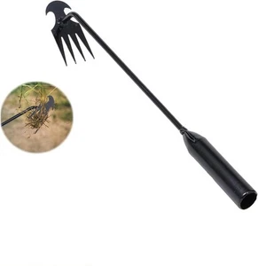 Weed Puller Tool,Weeding Artifact Uprooting Weeding Tool,4 Teeths Dual Purpos... - Picture 1 of 7