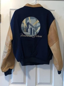 RARE VINTAGE PARAMOUNT PICTURES VARSITY WOOL LARGE JACKET - Bild 1 von 6