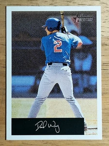 Bowman Heritage Black Box #182 2002 David Wright - Imagen 1 de 2