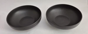 Juego de dos cuencos de postre para ensalada de sopa de cereal negro mate Furio Home Tailandia de 7" - Imagen 1 de 19
