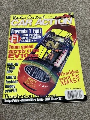 Radio Control Car Action RC Magazine December 1994 vintage Christmas Issue Nice! - Image 1 of 4