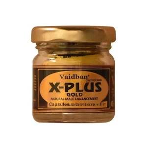 X Plus Gold 25 Capsule: A premium blend, this Ayurvedic formulation fast ship - Picture 1 of 2