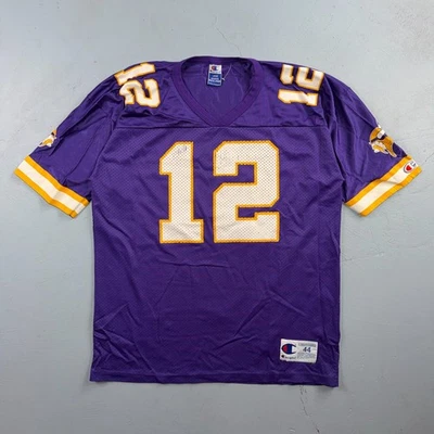 Camiseta de fútbol americano Champion Minnesota Vikings Daunte Culpepper #12 mediana NFL Foto 1 de 4