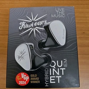 Linsoul Kiwi Ears Quintet in Ear Monitor, 1DD + 2BA + 1 Planar + 1 PZT (Quintet) - Picture 1 of 7