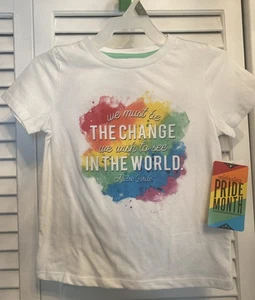 Kid’s Original Icons  Pride T-Shirt Size 4/5 - Picture 1 of 1