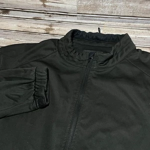 Footjoy DryJoys Mens XL Black Full Zip Golf Jacket Water Resistant Lightweight - Picture 1 of 8