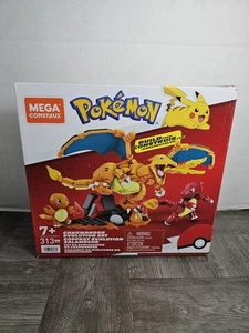 Mega Construx Pokemon Charmander Charmeleon Charizard Evoluzione Set Costruzioni NUOVO - Foto 1 di 4