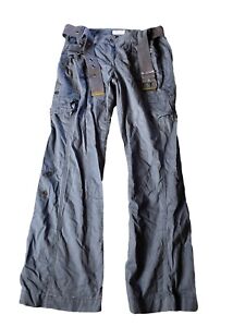 Portmans Women’s Cargo Pants Size 16 Grey Pockets