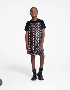 Girl’s River Island Summer Check Sequin Cami Dress | 9-10 Years BNWT. RRP £35 - Picture 1 of 7