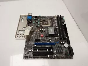 MSI G41M-P33 socket LGA775 DDR3 scheda madre microATX con protezione I/O - Foto 1 di 5