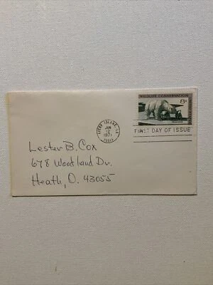 Wildlife Conservation Polar Bear Stamp First Day Of Issue 1971 - Image 1 of 3
