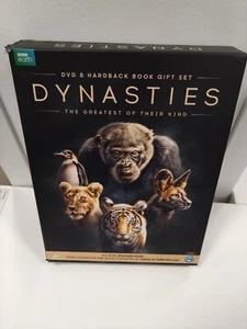 Dynasties DVD & Hardback Book Gift Set BBC Earth David Attenborough - Foto 1 di 16