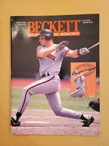 Beckett Baseballkarte Monatsmagazin - Matt Williams Oktober 1994 Ausgabe 115 - Bild 1 von 2