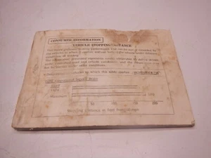 1974 Honda Owner's Manual CB750 K4 CB750K4 CB 750 750K4 80 Pages 74 - Imagen 1 de 5