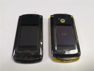 Original Motorola RAZR2 V8 2MP MP3 Bluetooth Flip Mobile Phone Unlocked GSM 2G - Image 1 of 4