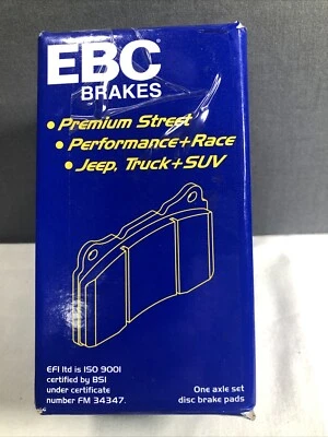 Тормоза Elite EBC DP61639 задняя серия Greenstuff Dodge Durango тормозные дисковые колодки - Изображение 1 из 4