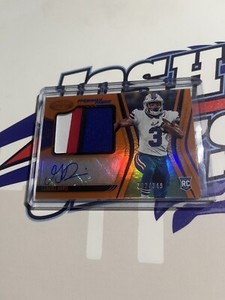 2020 Panini Certified Gabriel Davis Rookie Patch Auto /349 RPA RC Bills