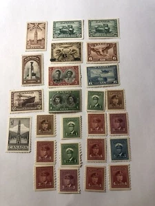 KANADA BRIEFMARKEN LOT MH (LOT#3) - Bild 1 von 1
