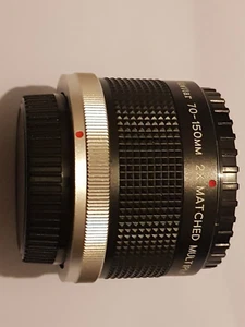 Vivitar 70-150mm 2X Matched Multiplier Teleconverter For C/FD VGC Worldwide Post - Picture 1 of 8