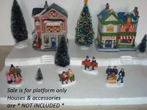 Christmas Village Display Platform JH2 For Lemax Dept56 Dickens North Pole+More - Picture 1 of 6