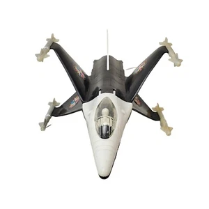 VINTAGE 70S PROCESSED PLASTICS SPACE AGE X-WING JET FIGHTER PLANE MODEL 6290 - Picture 1 of 6