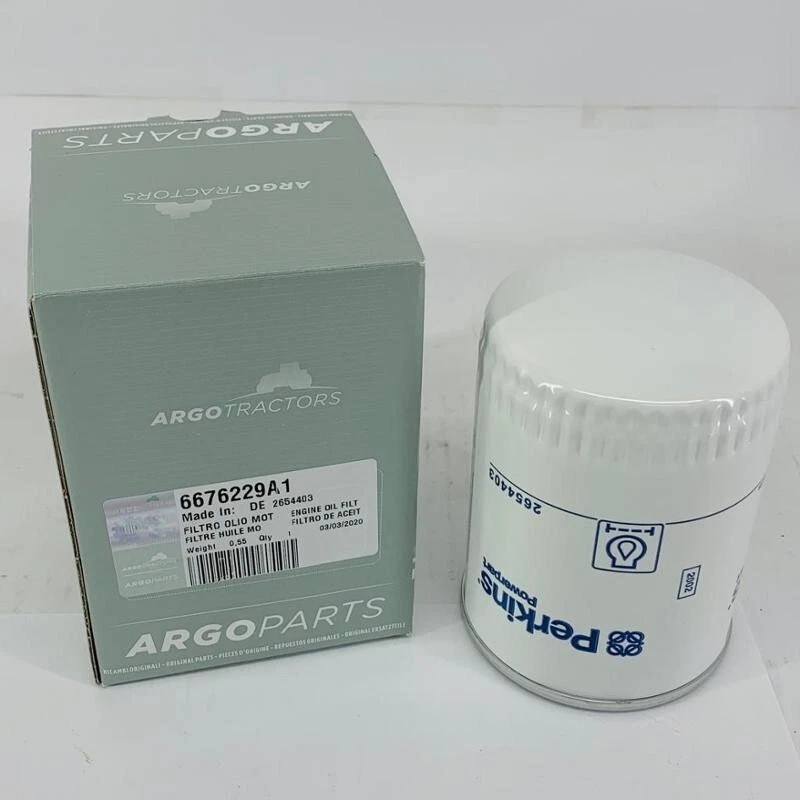 Filtro Olio Motore 4 Cilindri Perkins 2654403 Originale Landini Massey Ferguson