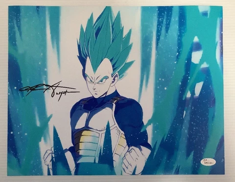 Chris Sabat Signed Autographed 11x14  Photo Dragon Ball Z Vegeta JSA COA 6 Cover