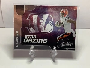 2022 Absolute Football Ja'Marr Chase Star Gazing SG-17 Cincinnati Bengals - Picture 1 of 2