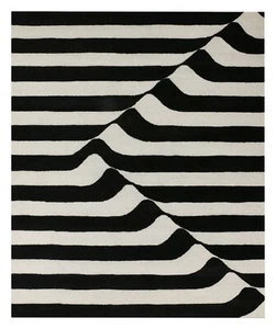 New Optical Object Modern Style 8'x10' ft Handmade Tufted 100% woolen Area Rugs - Picture 1 of 6