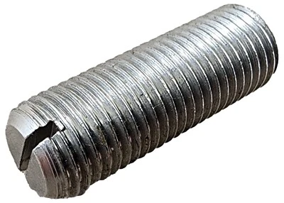Procomm S1B Stainless Steel 1"Long 3/8"x24 All Thread Replacement Stud Bolt - Image 1 of 4