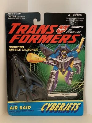 Transformers RID Generation 2 G2 Autobot Air Raid Cyberjets 1994 Figure NEW - Image 1 of 4