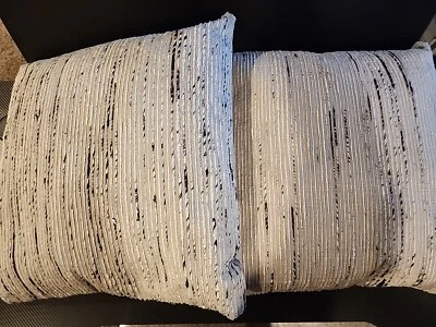 Funda de almohada, 24x24 beige/marrón. Pack de 2, solo estuches Foto 1 de 2