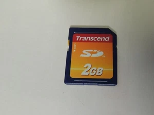 Genuine OEM Original Transcend 2GB SD Memory Card TS2GSDC - Picture 1 of 1