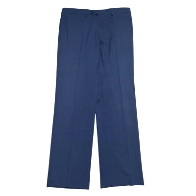 Ralph Lauren Pants Mens 34 X 32  Navy Flat Front Blue Label Business Straight - Image 1 of 4