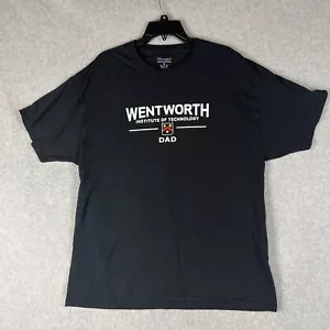 T-shirt Champion Adult Wentworth Institute of Technology DAD nera grande XL - Foto 1 di 8