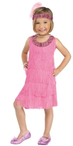 New 1920's Flapper Girls Costume Toddler Large 3-4 yrs - Picture 1 of 1