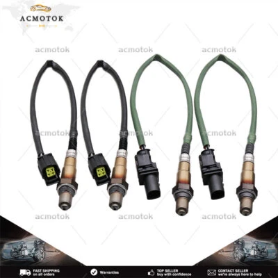 Sensor de oxígeno aguas arriba + aguas abajo 4 piezas para Mercedes-Benz S550 E550 ML550 2006-13 Foto 1 de 4