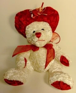 Dan Dee Collectors Choice Valentinstag 12" Bear My Valentine mit Etikett K-Mart - Bild 1 von 7