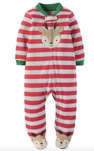 Nuevo con etiquetas Just one You By Carter's Sleep N Play Stripes Reno 0-3 meses - Imagen 1 de 8