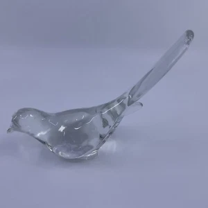 Fenton Glass Long Tail Bird Figurine - Bird of Happiness - Picture 1 of 5