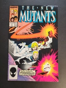 Marvel Comics The New Mutants #51 May 1987 Kevin Nowlan Cover - Picture 1 of 1