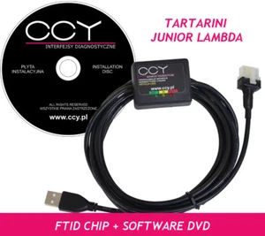 TARTARINI SFI, ETAGAS,TEC, JUNIOR LAMBDA LPG GPL Interfejs diagnostyczny USB + oprogramowanie - Zdjęcie 1 z 4