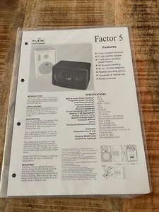 D.A.S Factor 5 User Manual - Bild 1 von 2