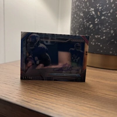 Andre Williams Topps Certified Autograph Issue. - Image 1 of 4