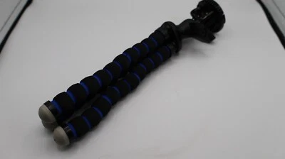 TRIPOD UNIVERSAL MINI BENDIBLE LEGS FULL ADJUSTABLE LEVEL TOP BLUE/BLACK - Image 1 of 4
