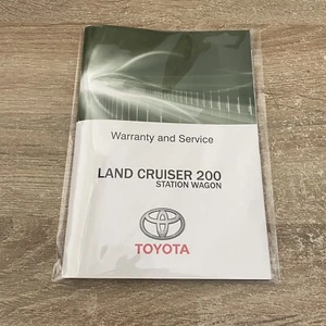 Toyota Land Cruiser 200 Series Station Wagon Service Log Book Booklet - Picture 1 of 5