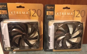2 Units: SILENX IXTREMA 120 PRO SERIES QUIET FANS Case Fan IXP-74-09 38 CFM - Picture 1 of 7