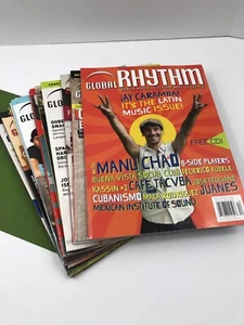2007 - 2008 Global Rhythm Magazine Music Buena Vista Reggae Marley Bossa Nova - Picture 1 of 8